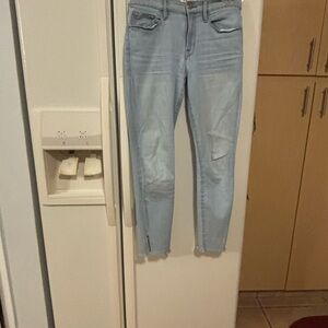 Frame Denim Women's Light Wash Ankle Jeans